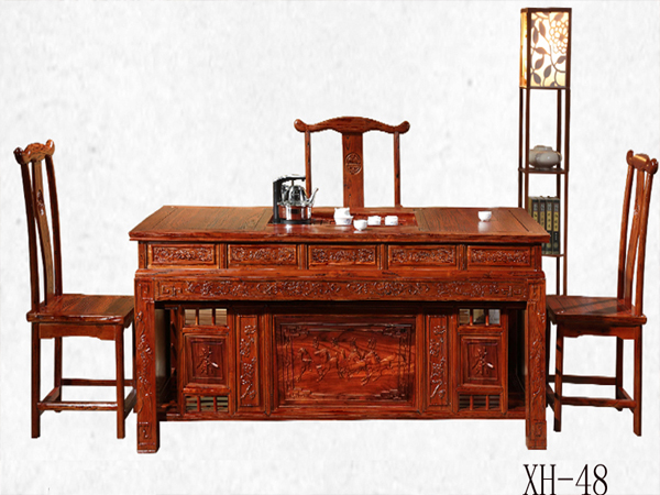 河北榆木马到成功茶道桌