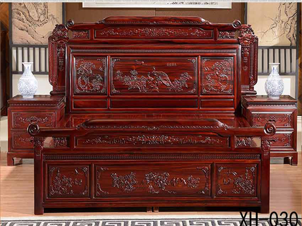 <b>老榆木双人床批发</b>