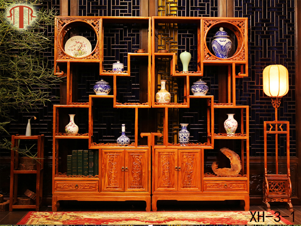 河北老榆木博古架榆木多宝格