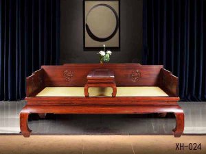 三维独板罗汉床