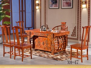 老榆木茶台成为热门家具的优势